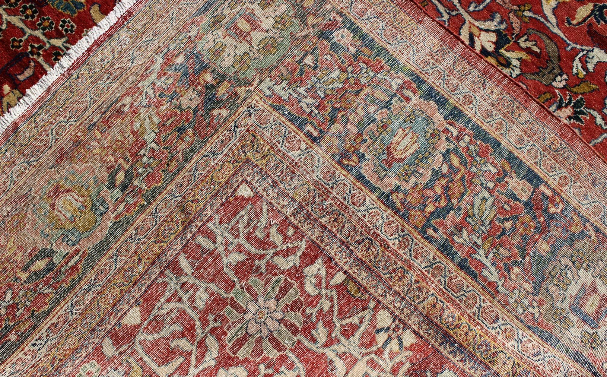 Wool Large Antique Sultanabad
