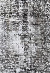 Distressed Vintage Persian Rug with Shades of Gray and Charcoal