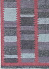 Modern Scandinavian Flat-Weave Design with Geometric Design by Keivan Woven Arts