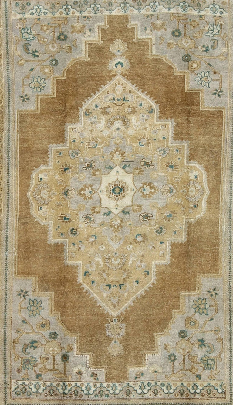 Vintage Turkish Rug For Sale at 1stdibs
