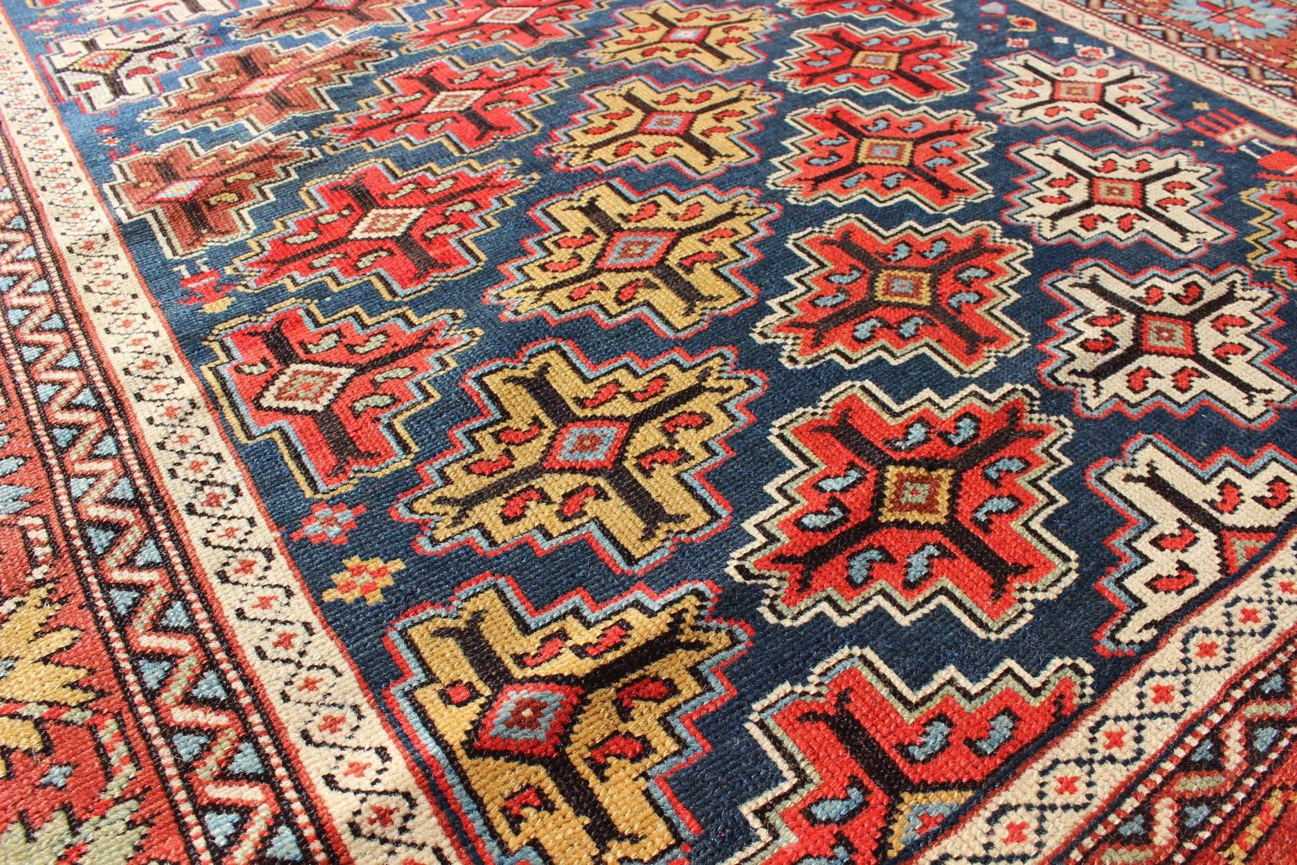 Kazak Antique Caucasian Shirvan Rug