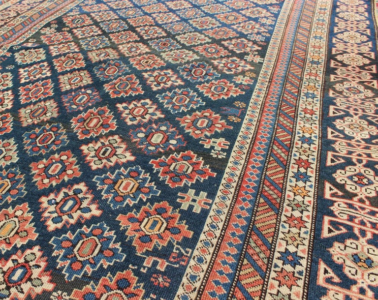Fine Weave Antique Caucasian ChiChi Rug For Sale at 1stDibs