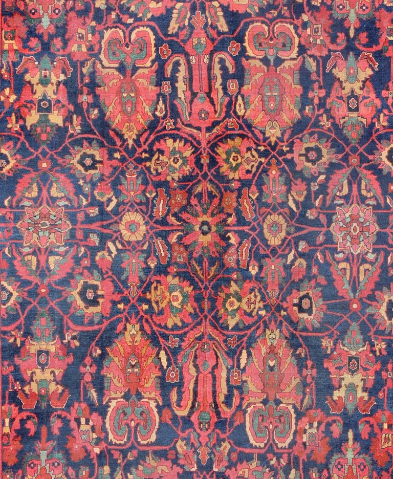 Antique Persian Sultanabad Rug For Sale at 1stDibs