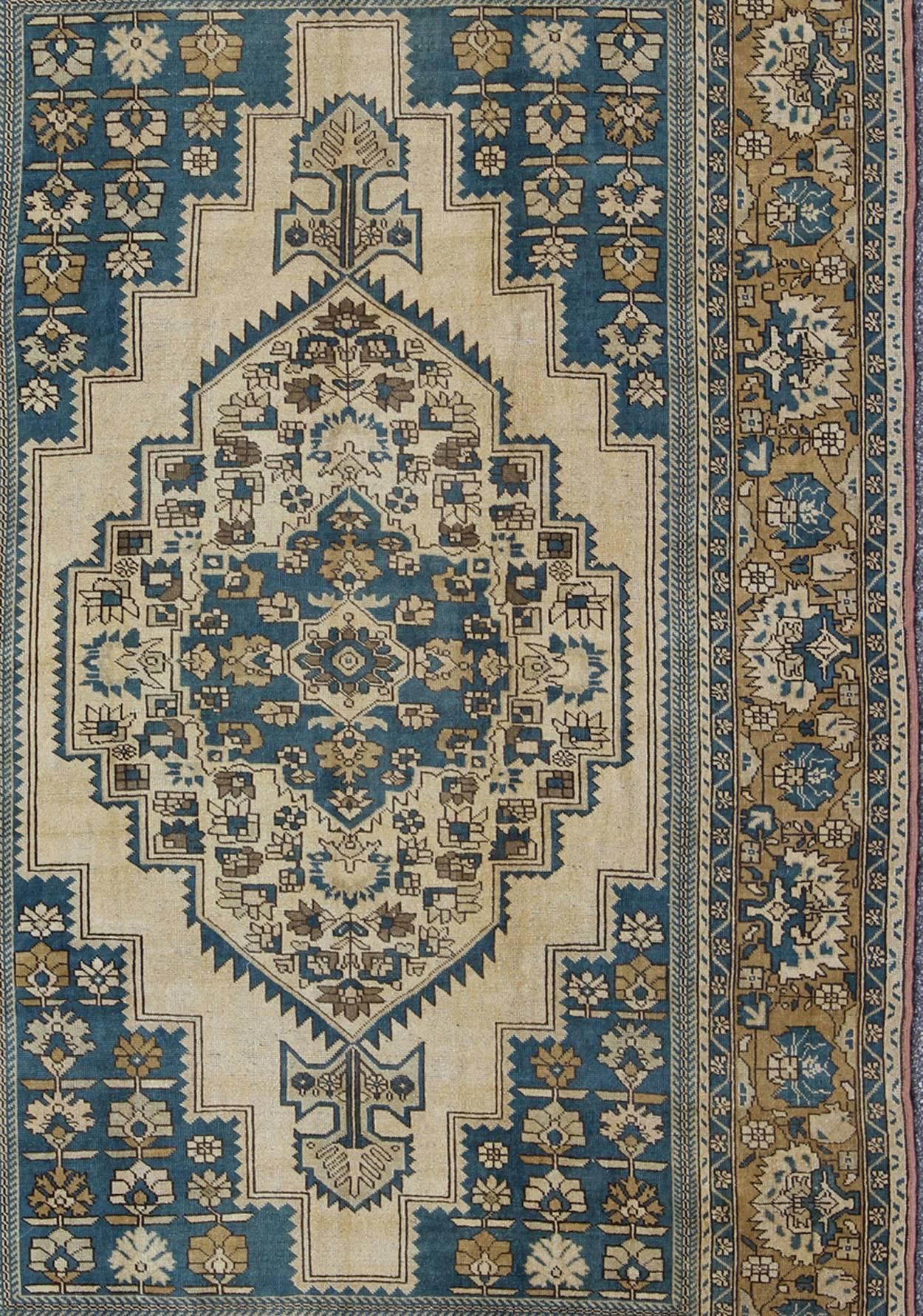 turkish rug blue