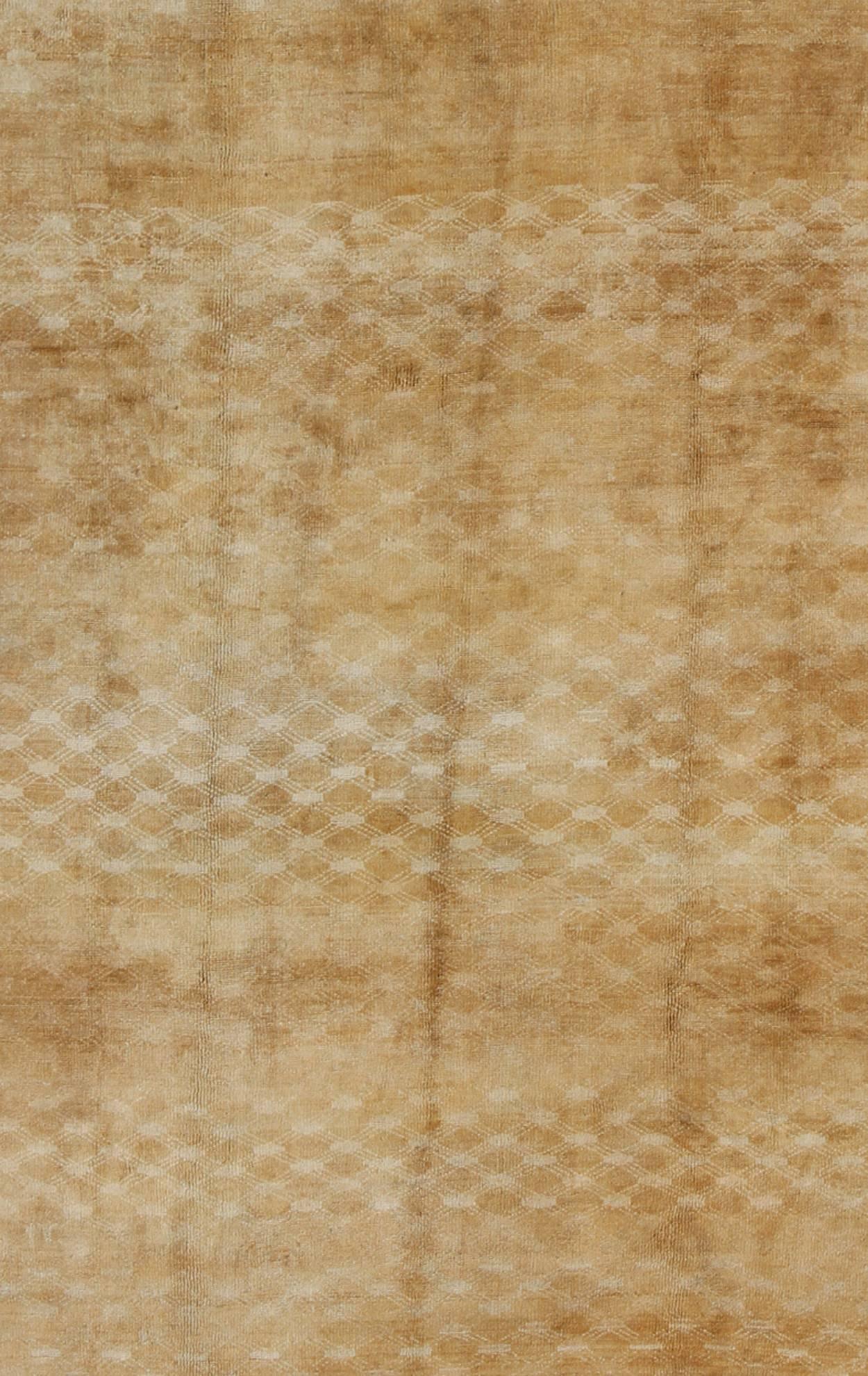 Tribal Mid-Century Turkish Carpet