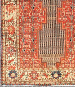 Extremely Fine Antique Persian Mishan Malayer with Unique Design