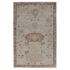 Alfombra «Elegance Modern» de estilo Tabriz, de Keivan Woven Arts, 3'2 x 4'11