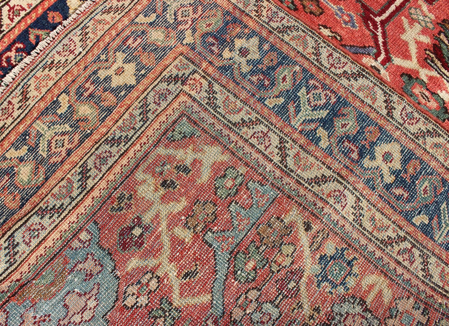 Antique Persian Sultanabad Rug For Sale 1