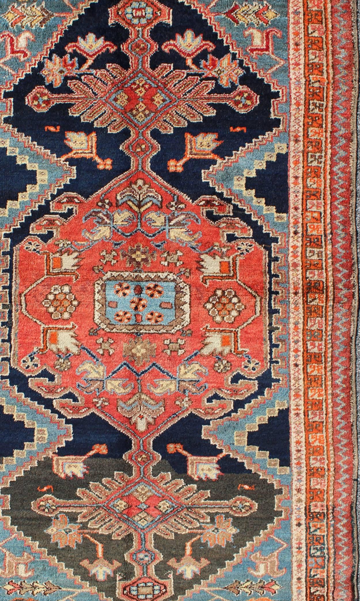 Persian Antique Heriz Rug