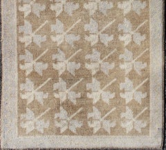 Vintage Turkish Tulu Rug with Tribal, Geometric Elements & Masculine Background