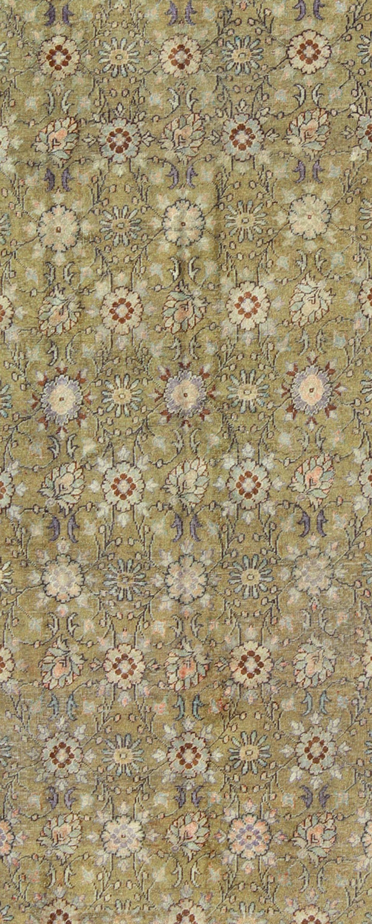green turkish rug