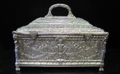 Poker Chips Holder Casket Box with Chips