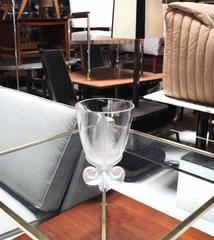 Vase en verre signé Lalique