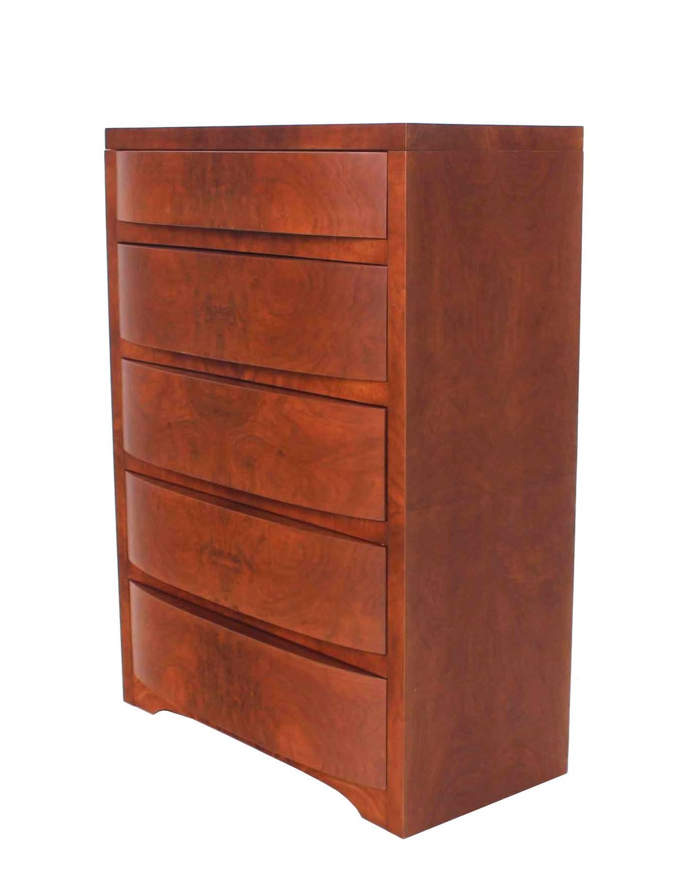 burled wood dresser