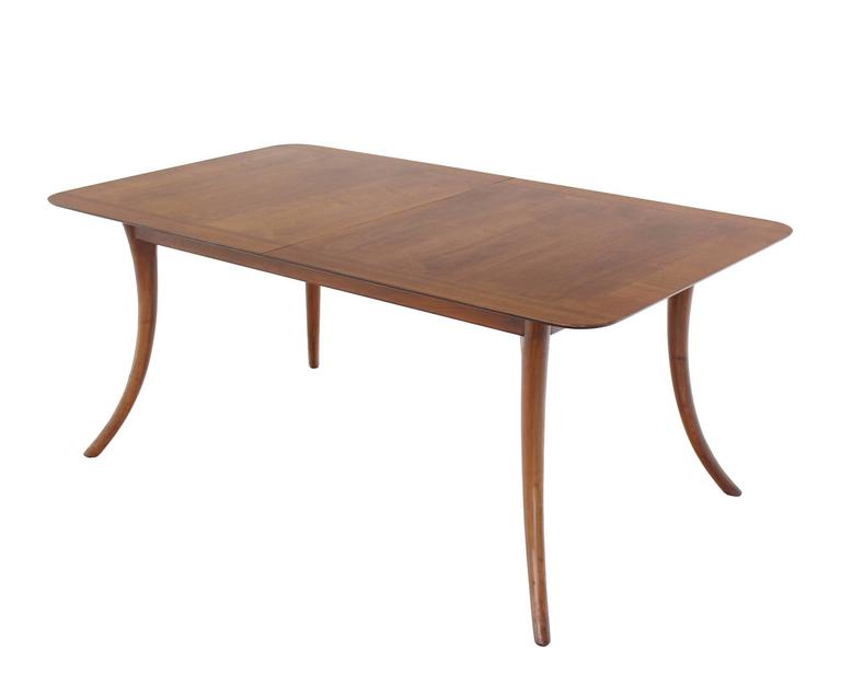 Sabre Leg Mid Century Modern Walnut Dining Table Gibbings Widdicomb For Sale at 1stdibs Sabre Leg Mid Century Modern Walnut Dining Table Gibbings Widdicomb For Sale at 1stdibs