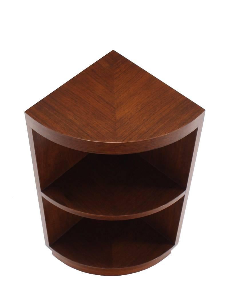 Very nice Mid-Century Modern or Art Deco decor two tears bookcase or shelf.