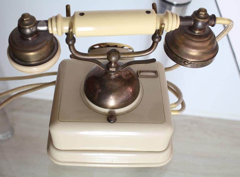 Antique French Rotary Telephone For Sale at 1stdibs