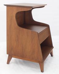 Heritage Henredon Walnut Nightstand End Table