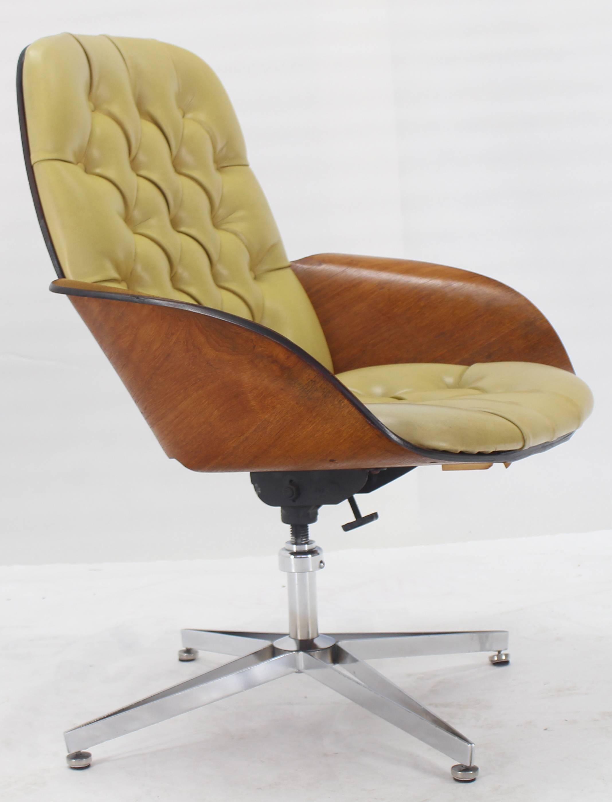 mustard office chair