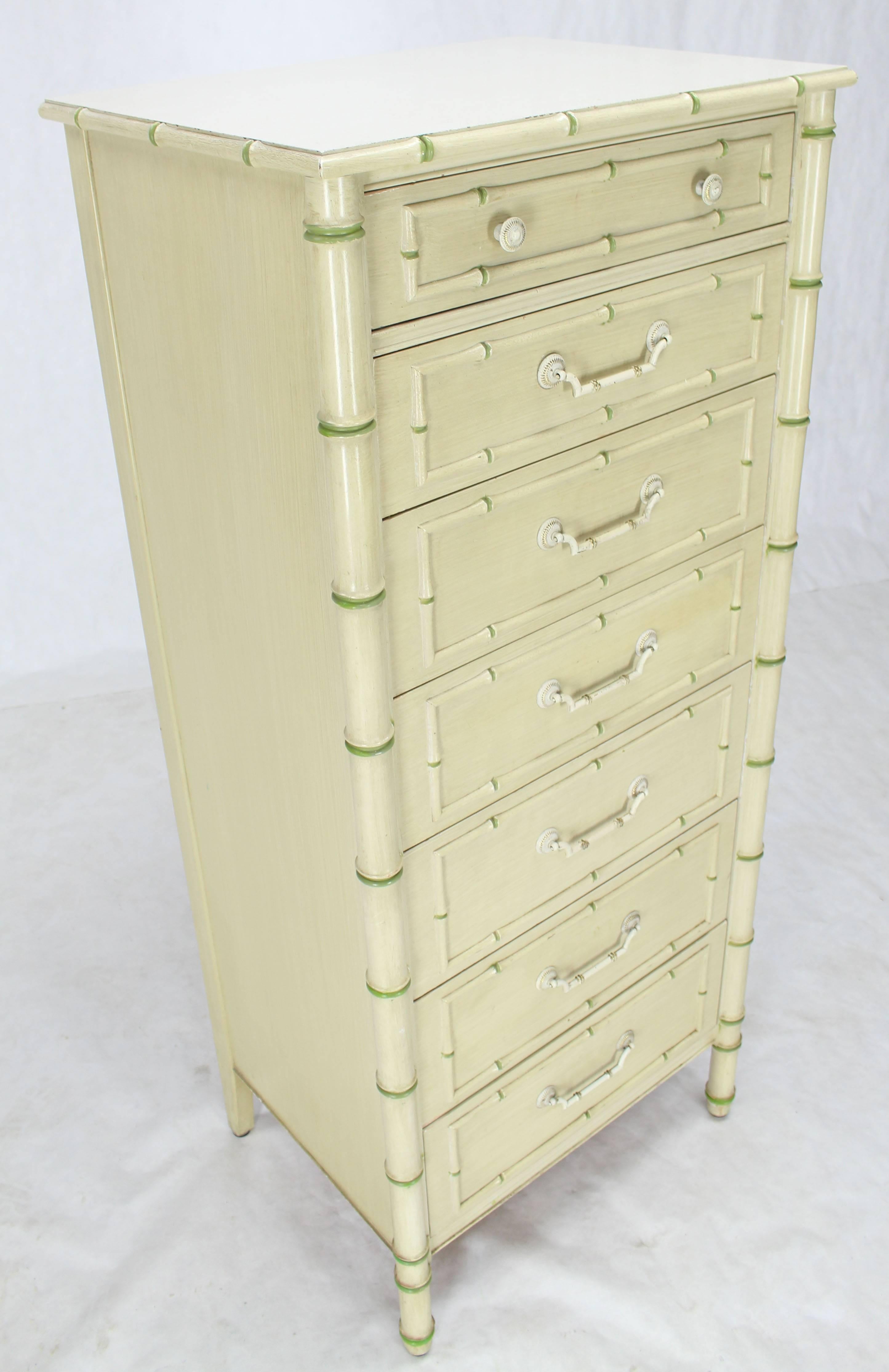 tall bamboo dresser