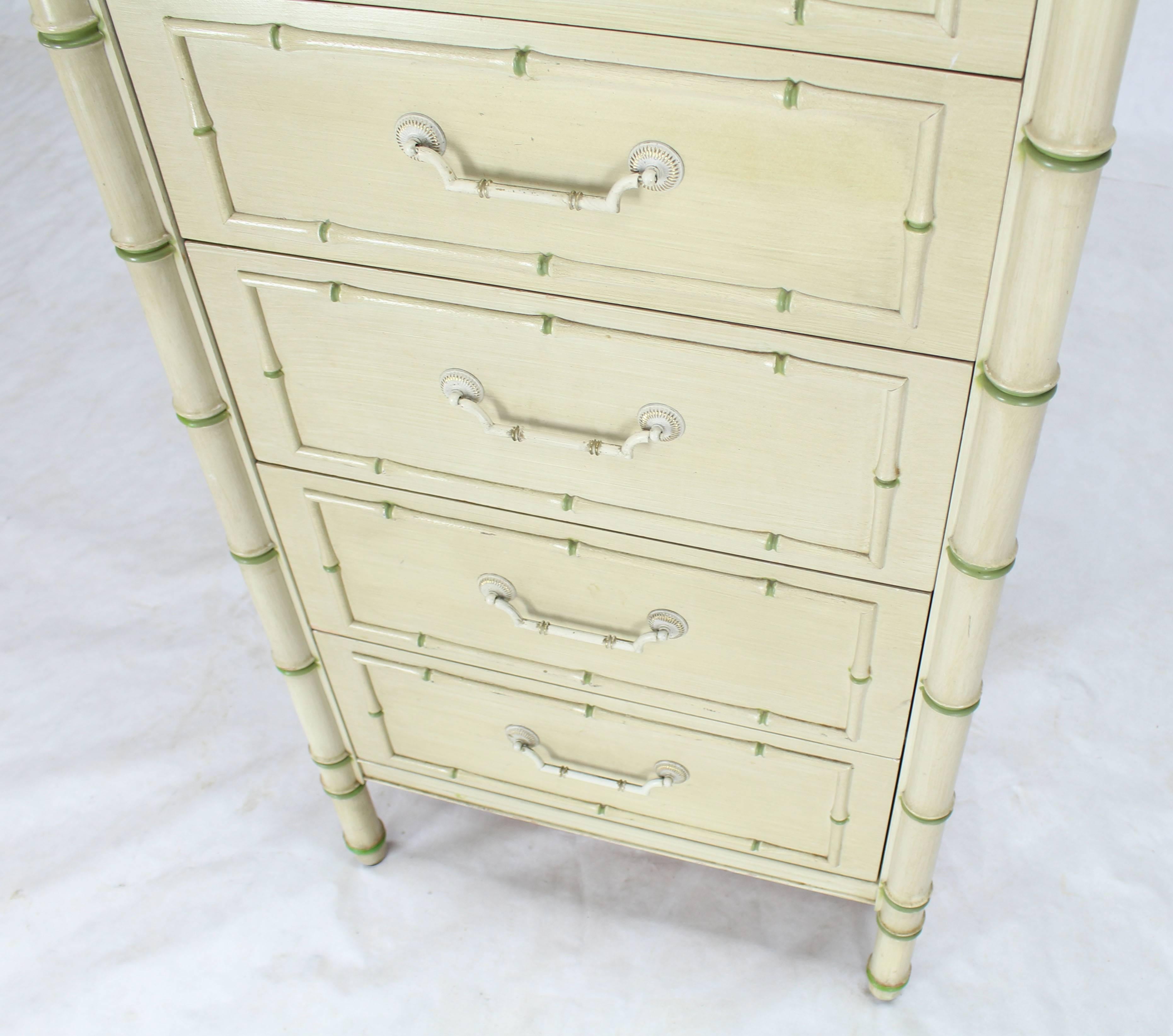 bamboo tall dresser