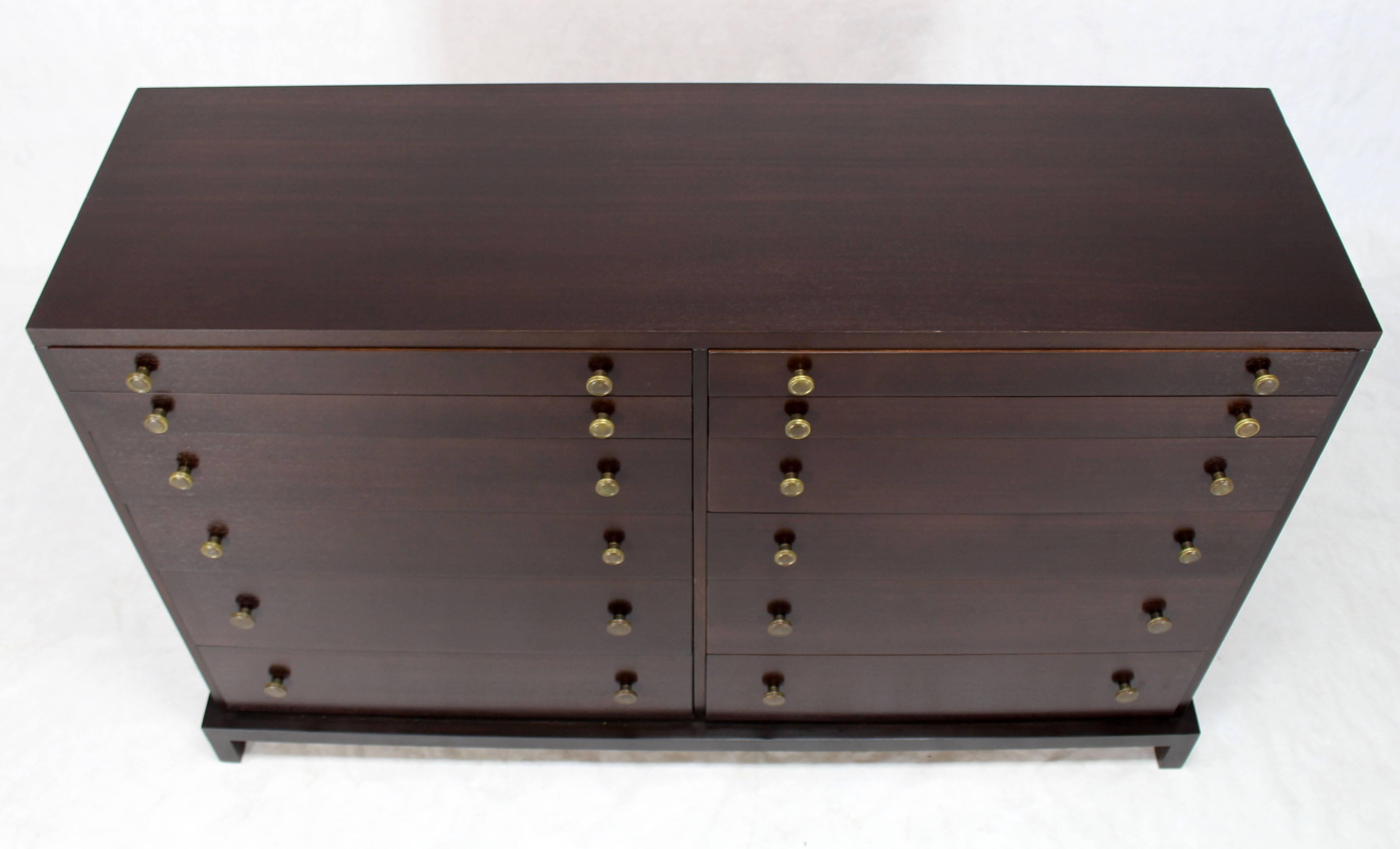 Mid-Century Modern Widdicomb High Double Dresser For Sale