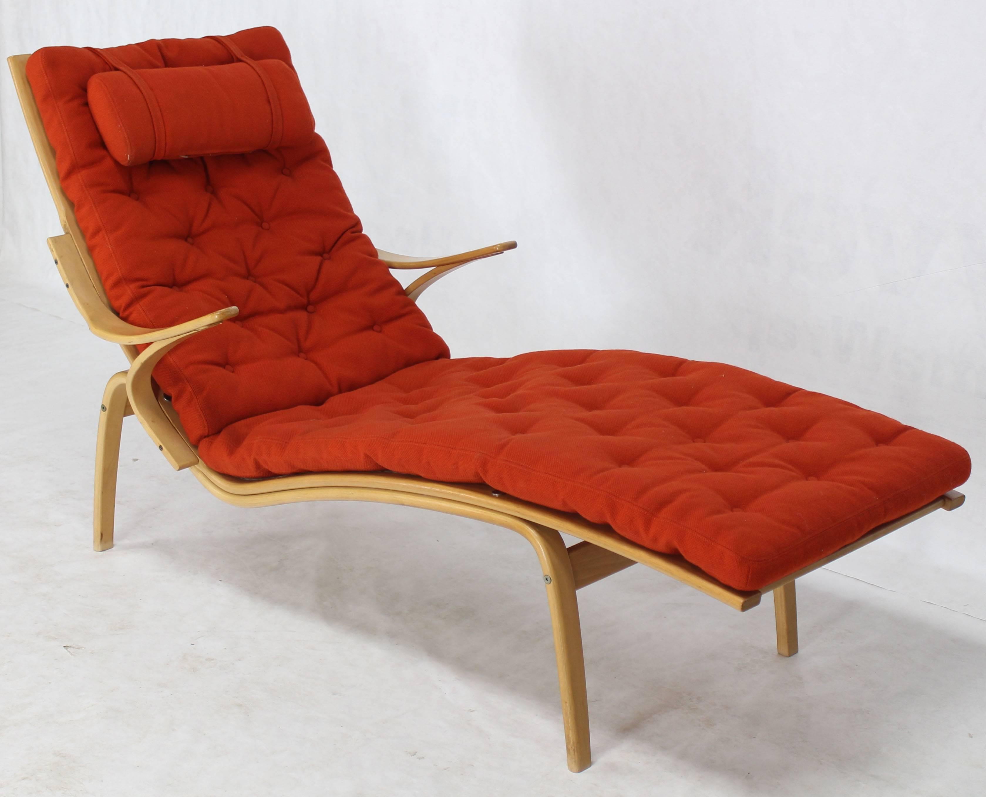 Sessel mit Polsterung aus Bugholz und Wolle von Alvar Aalto für Artek  (Moderne der Mitte des Jahrhunderts) im Angebot