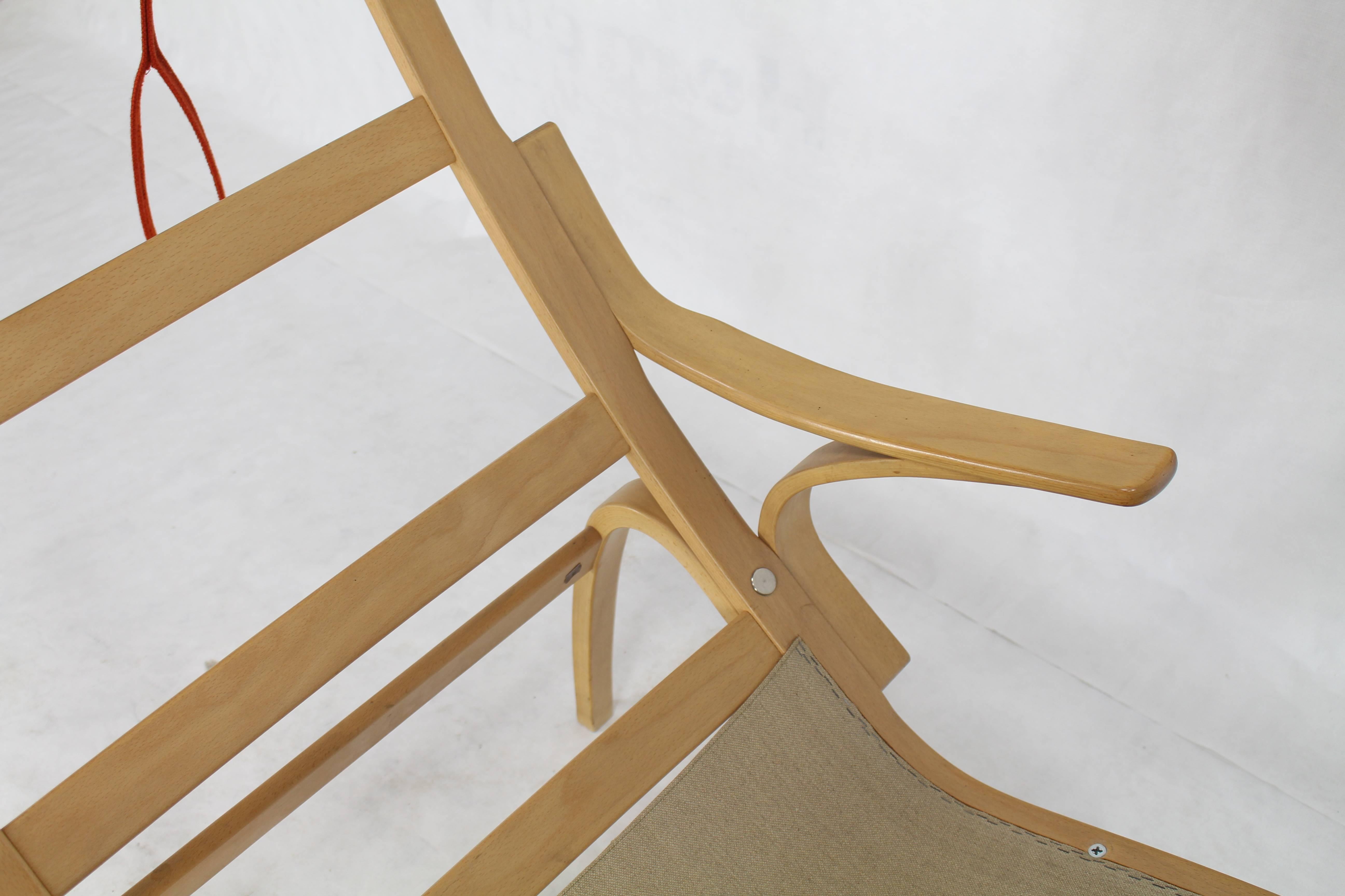 Sessel mit Polsterung aus Bugholz und Wolle von Alvar Aalto für Artek  im Angebot 4