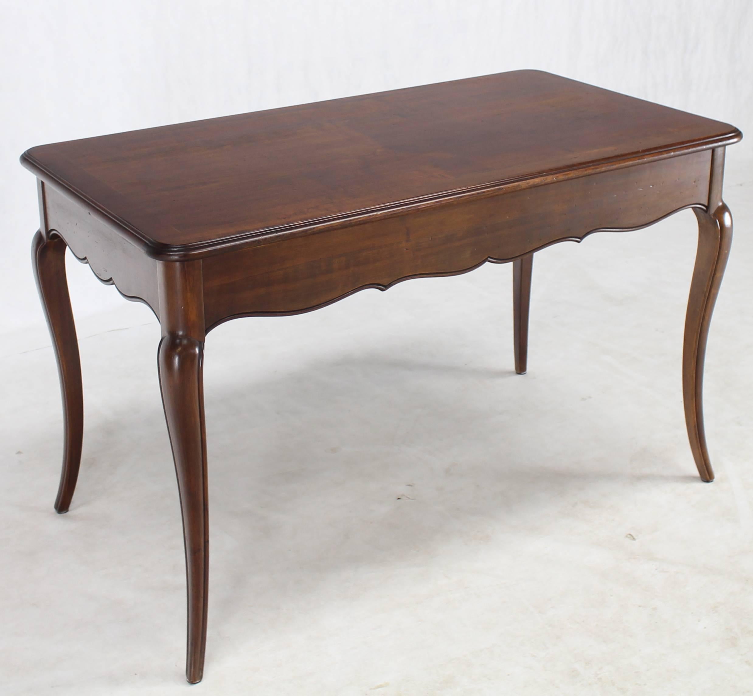 French Provincial Low Profile Desk Writing Table Made for Bloomigdales 2