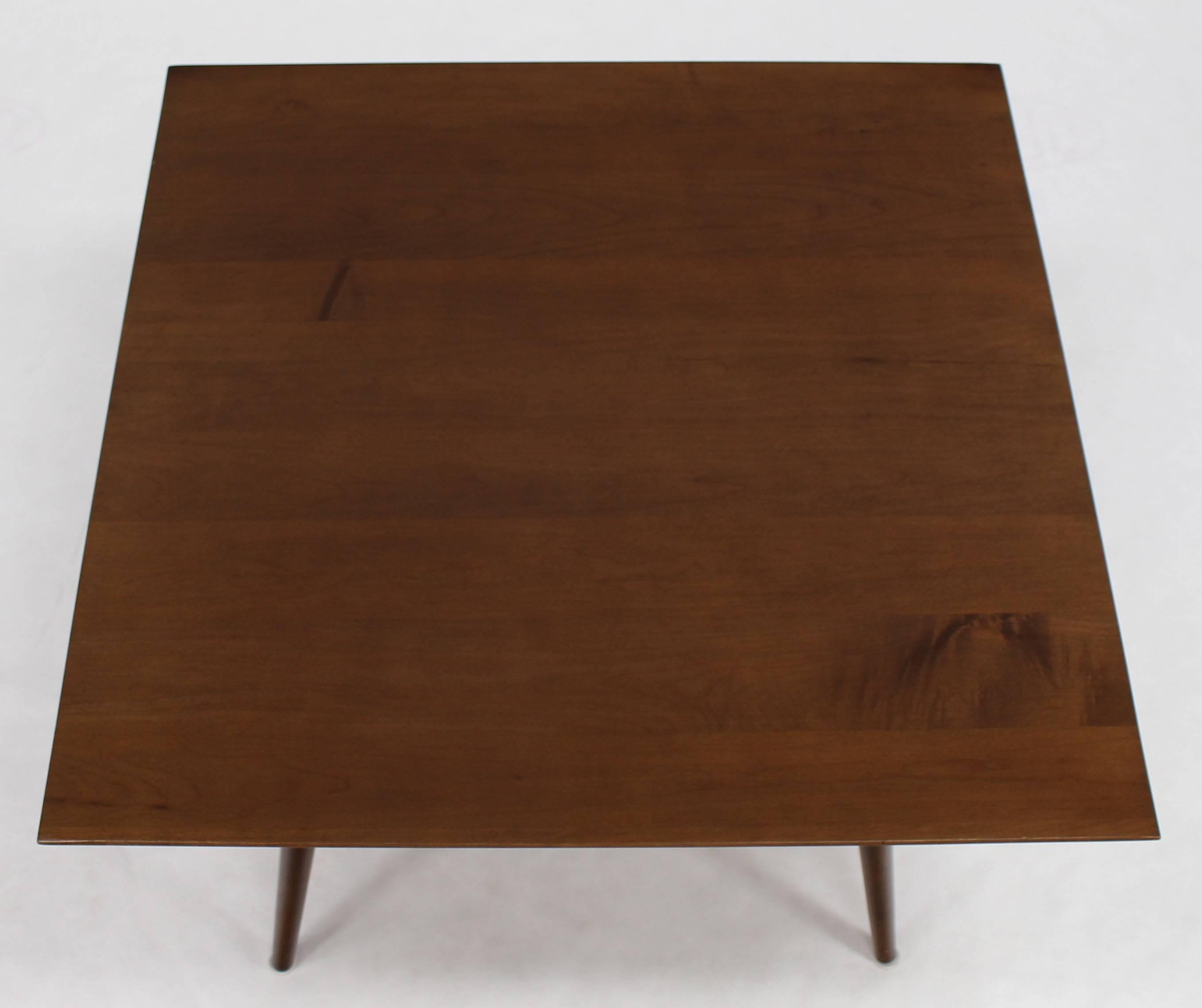 Paul McCobb Square Center Birch Coffee Table In Good Condition For Sale In Rockaway, NJ