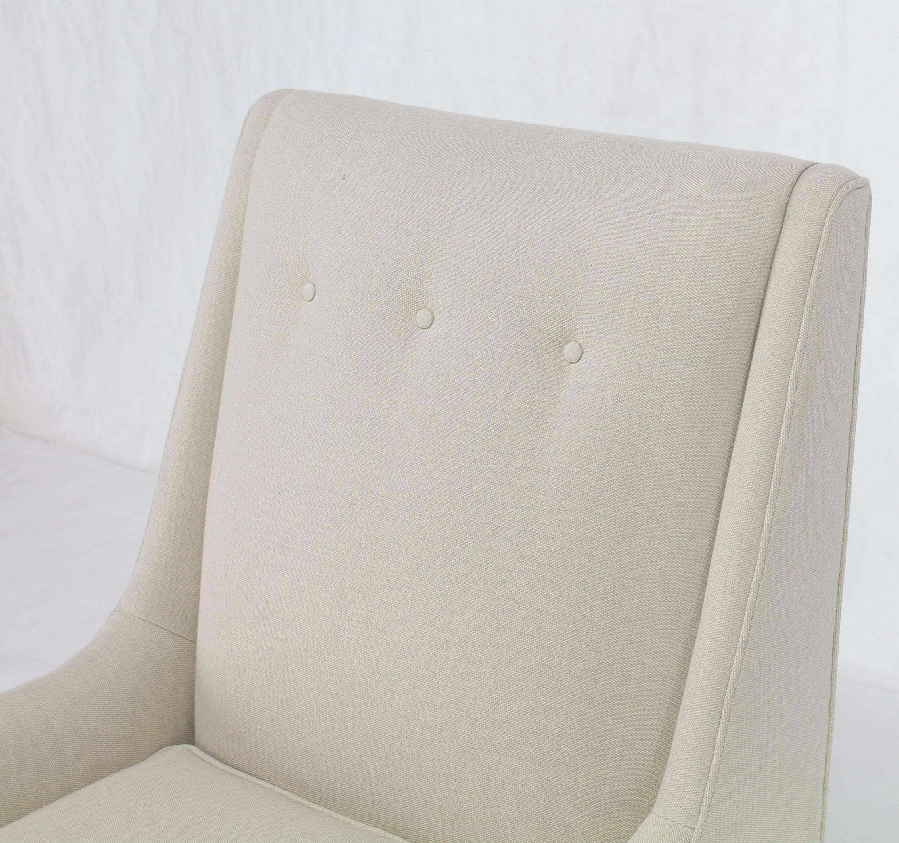 Neue Polsterung Hohe Dübelbeine McCobb Lounge Chair (amerikanisch) im Angebot