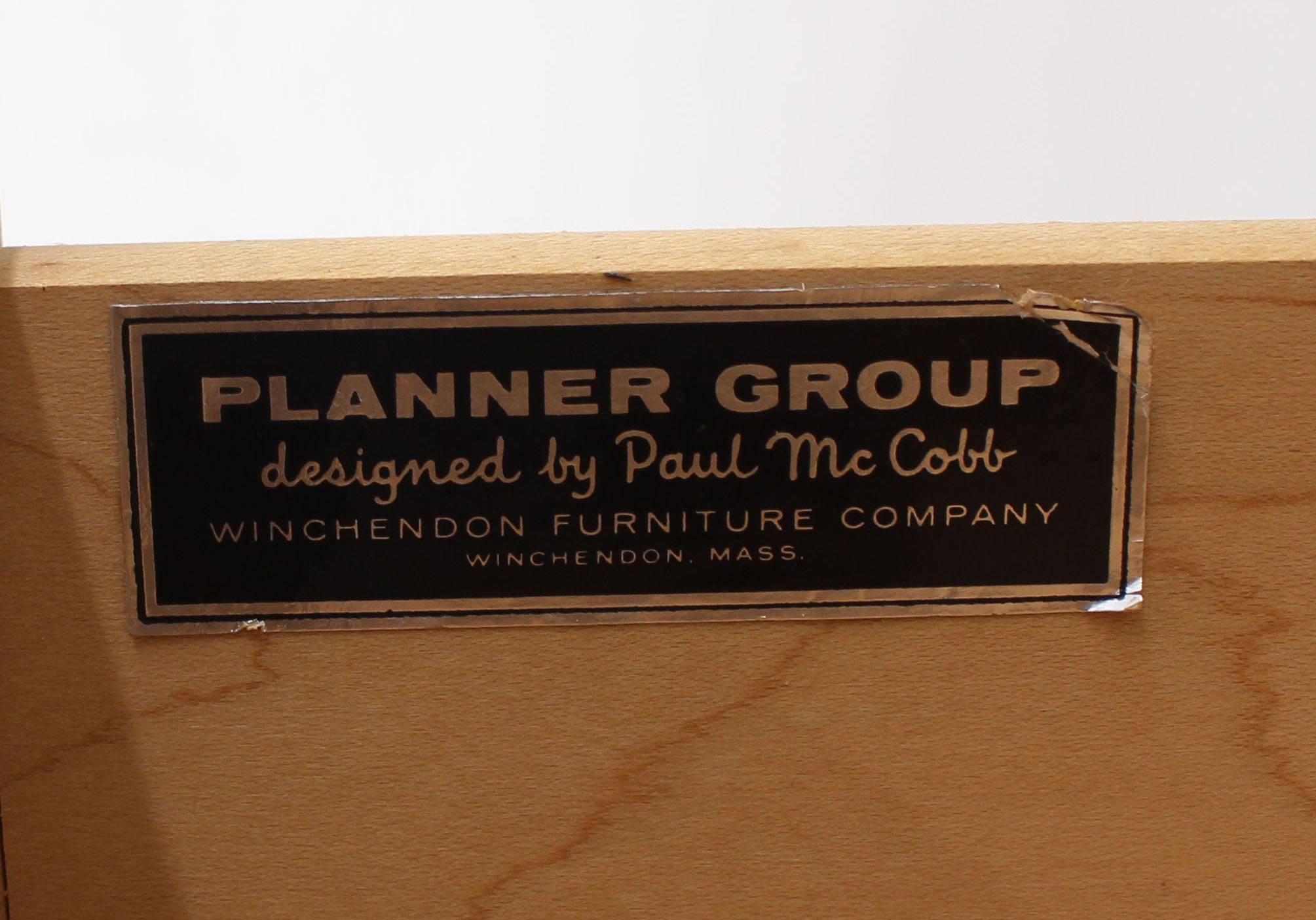 Massive Birke Planner Group Mid-Century Modern Credenza Long Dresser Paul McCobb im Angebot 3