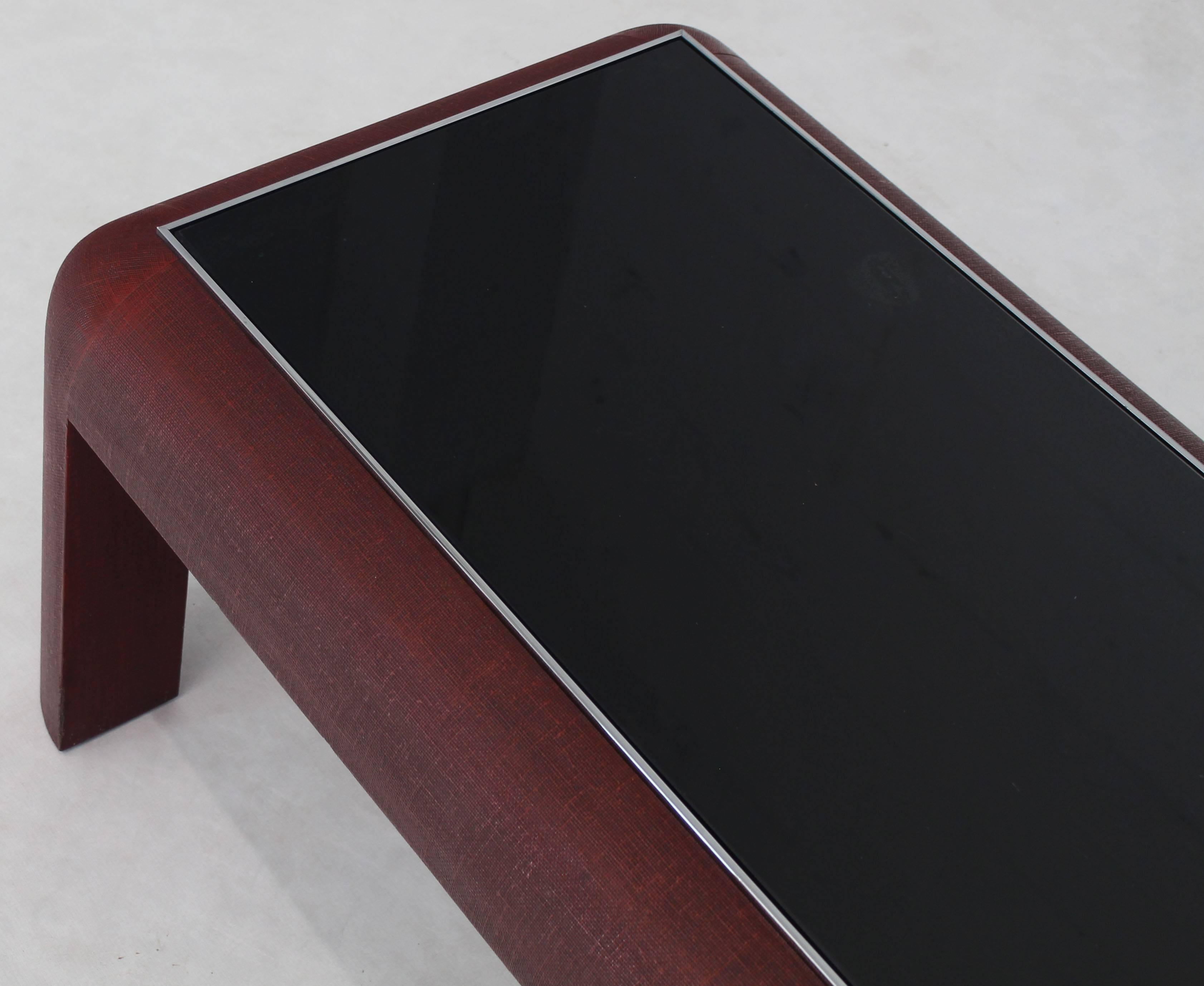 burgundy coffee table