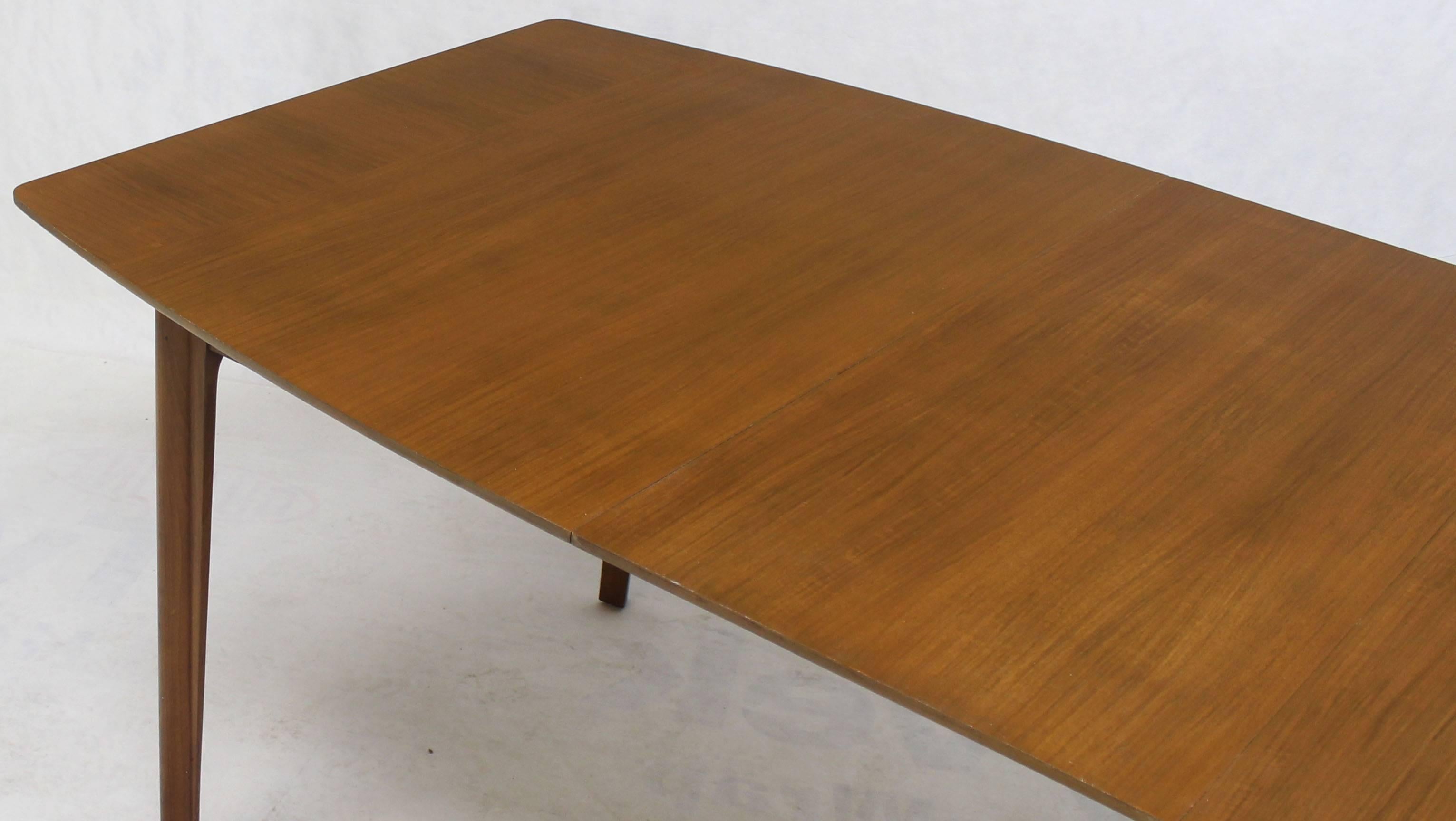 Widdicomb Walnut Dining Table w/ Two Extension Boards Leaves Gibbings era For Sale 1