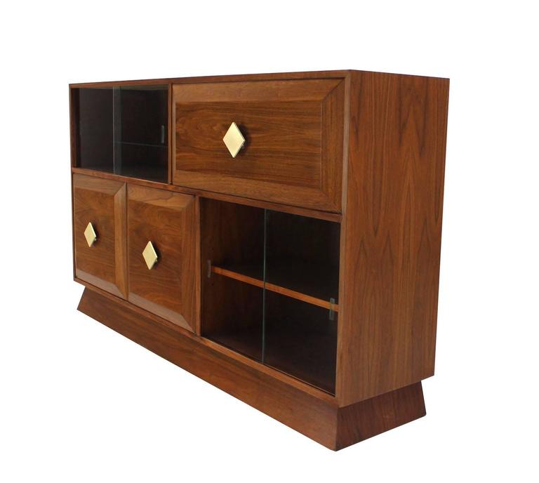 Art Deco Mid Century Modern Credenza Secretary Desk