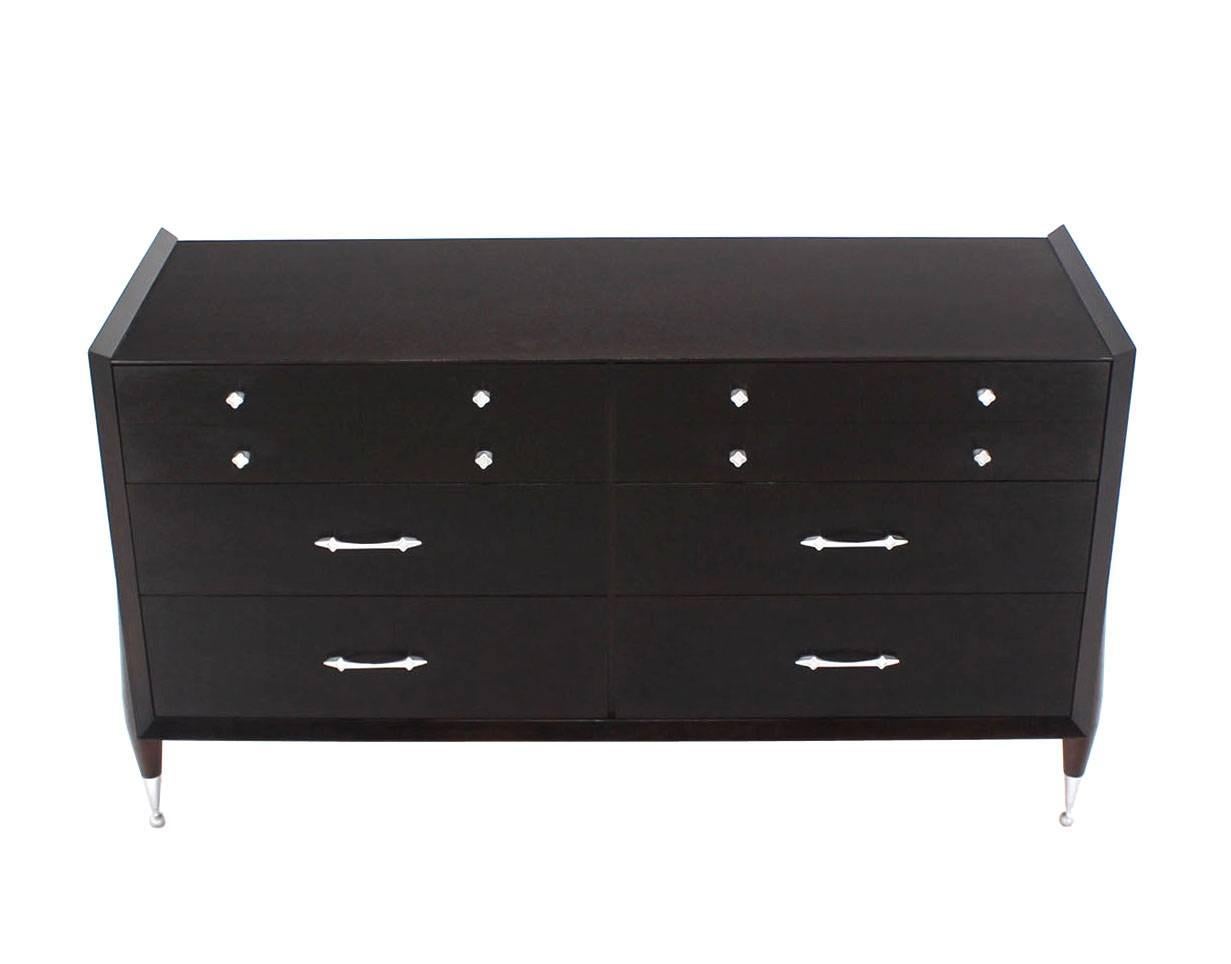 dresser with metal legs