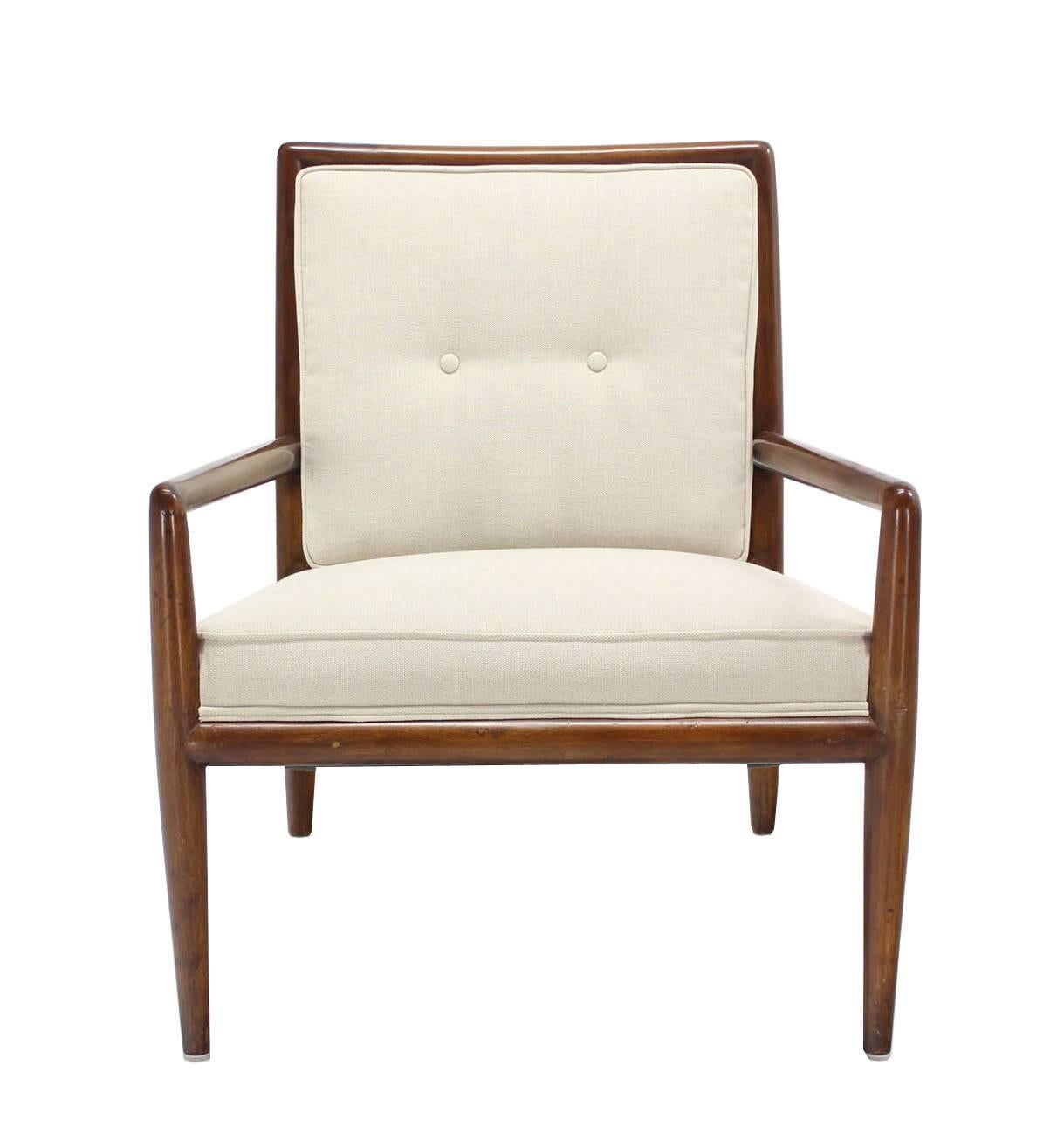 Mid-Century Modern Newly Upholstered Gibbings Lounge Arm Chair