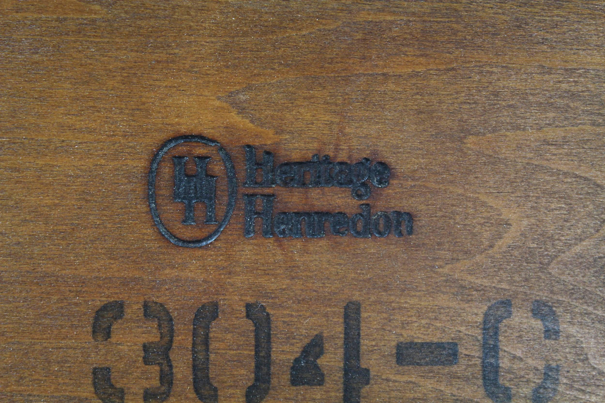 Mid century modern coffee table by Henredon.
