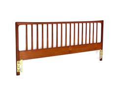 Dänisches Mid-Century Modern Teak Kopfteil Bett