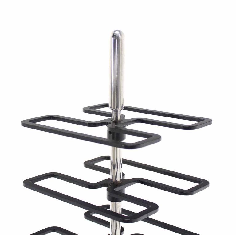 MidCentury Italian Modern Wine Bottle Rack For Sale at 1stDibs