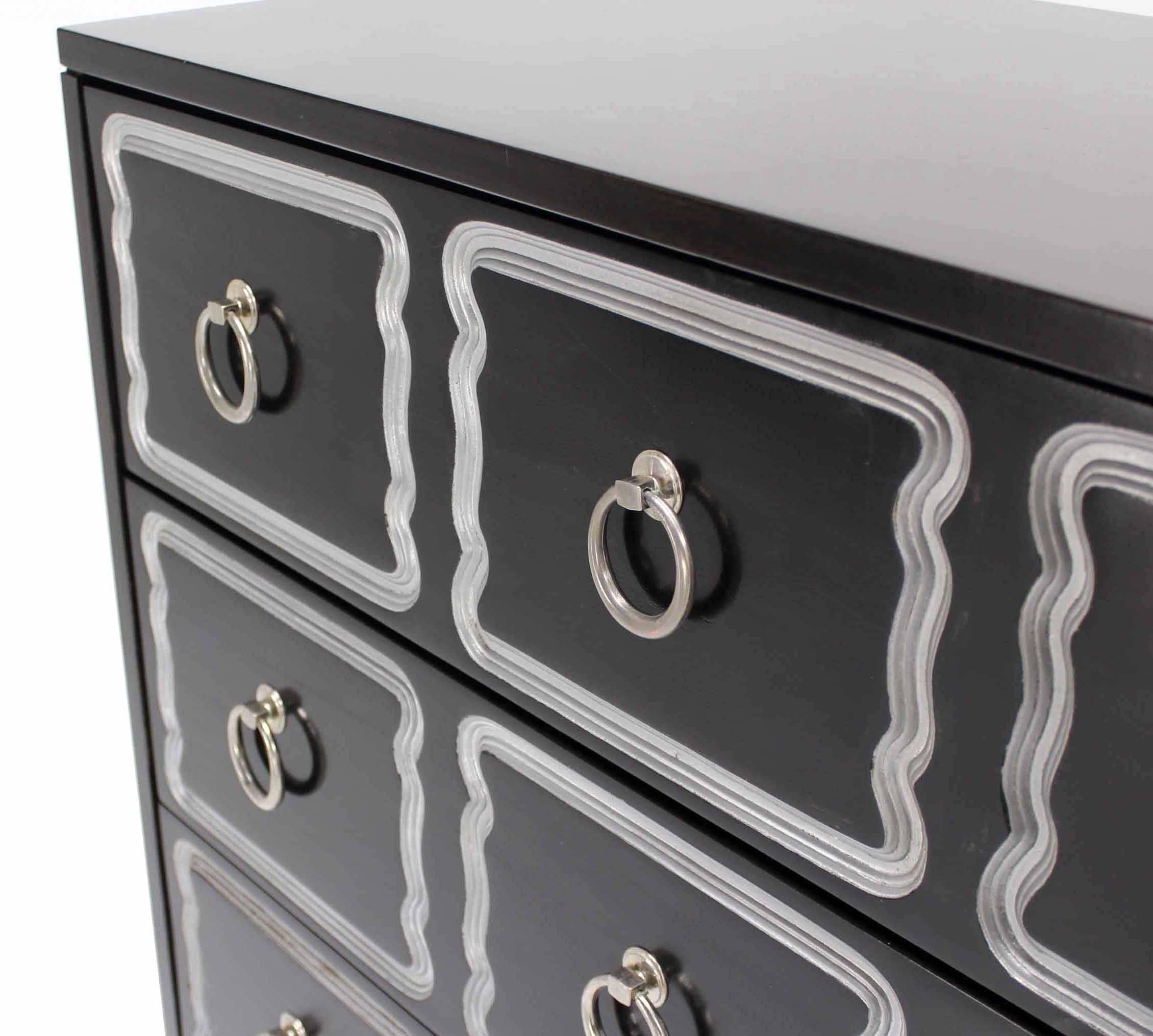 chest of drawers black