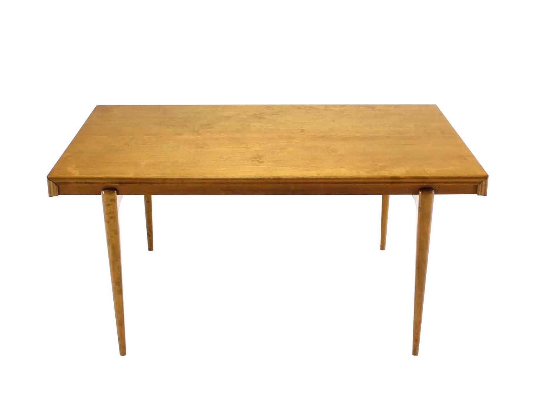 Swedish Blond Birch Dining Table by Edmond Spence In Excellent Condition In Rockaway, NJ