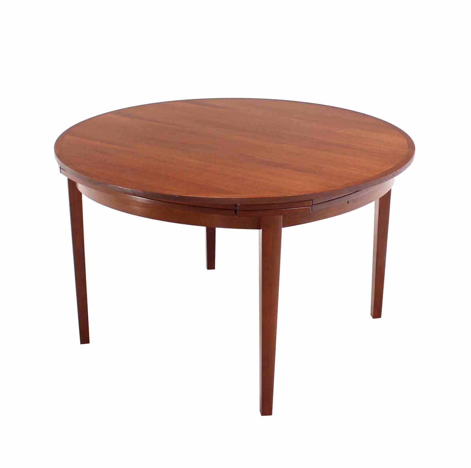 round expandable dining table