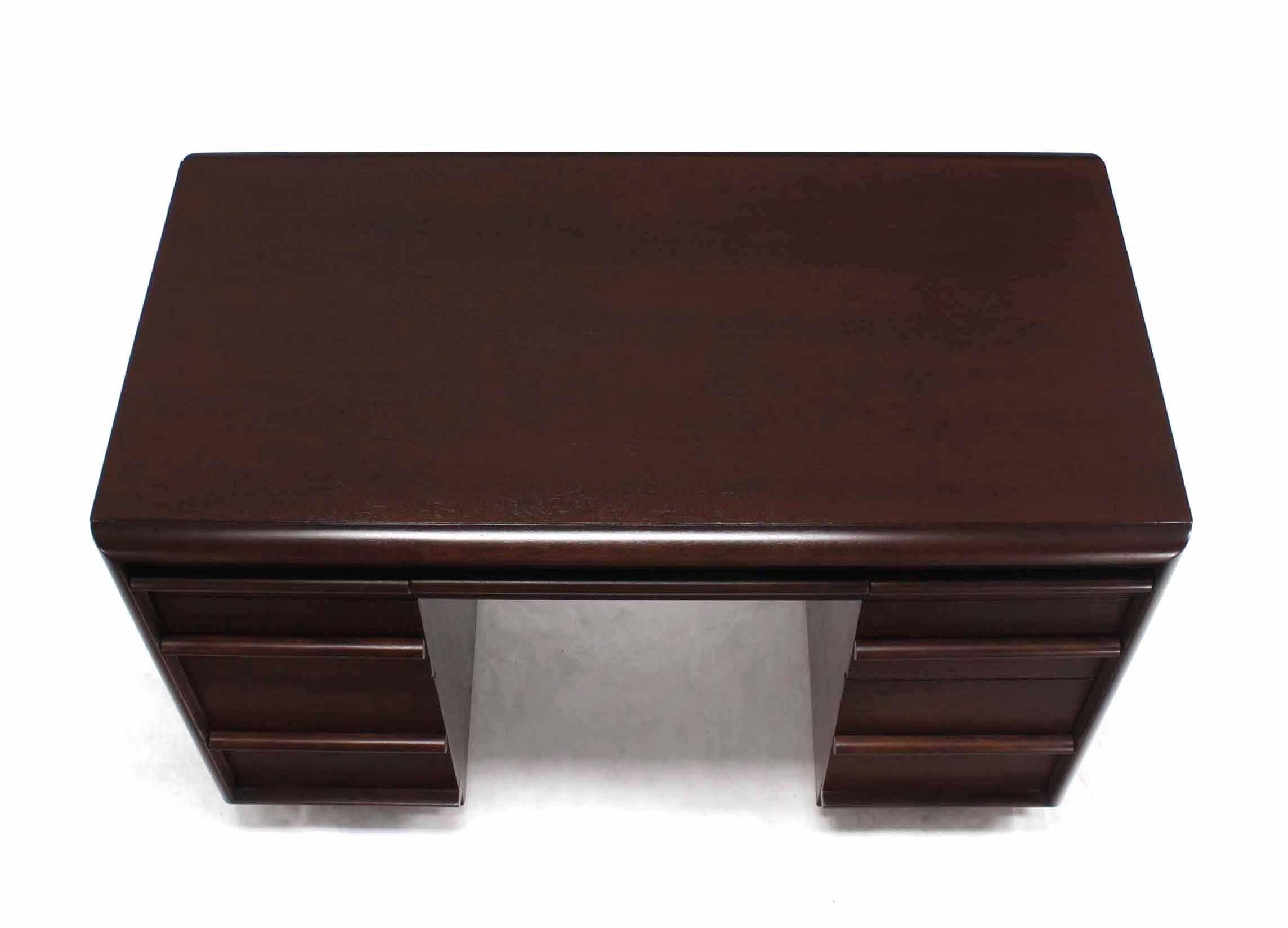 Lacquered Two Pedestal Mid-Century Modern Desk by Gibbings