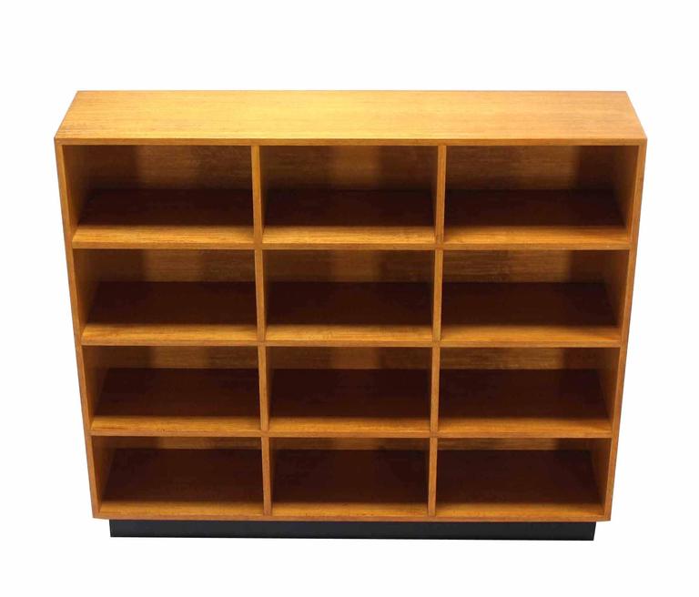 Solid Wood Shelving Unit Bookcase Mid Century Modern at ...