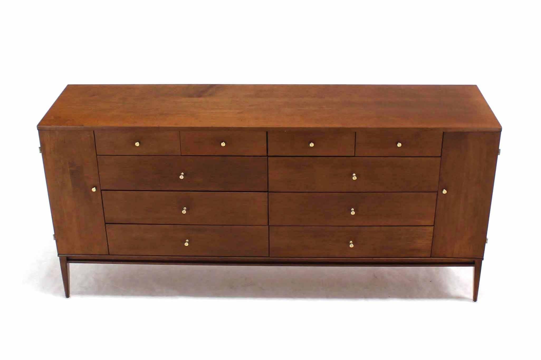Mid-Century Modern Extra Long Mid Century Modern Planner Group Paul McCobb Dresser 20 Drawers