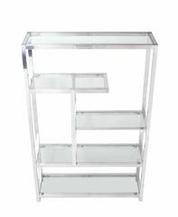 Large Mid Century Modern Multi Tear Level Shelf Wall Unit Etagere