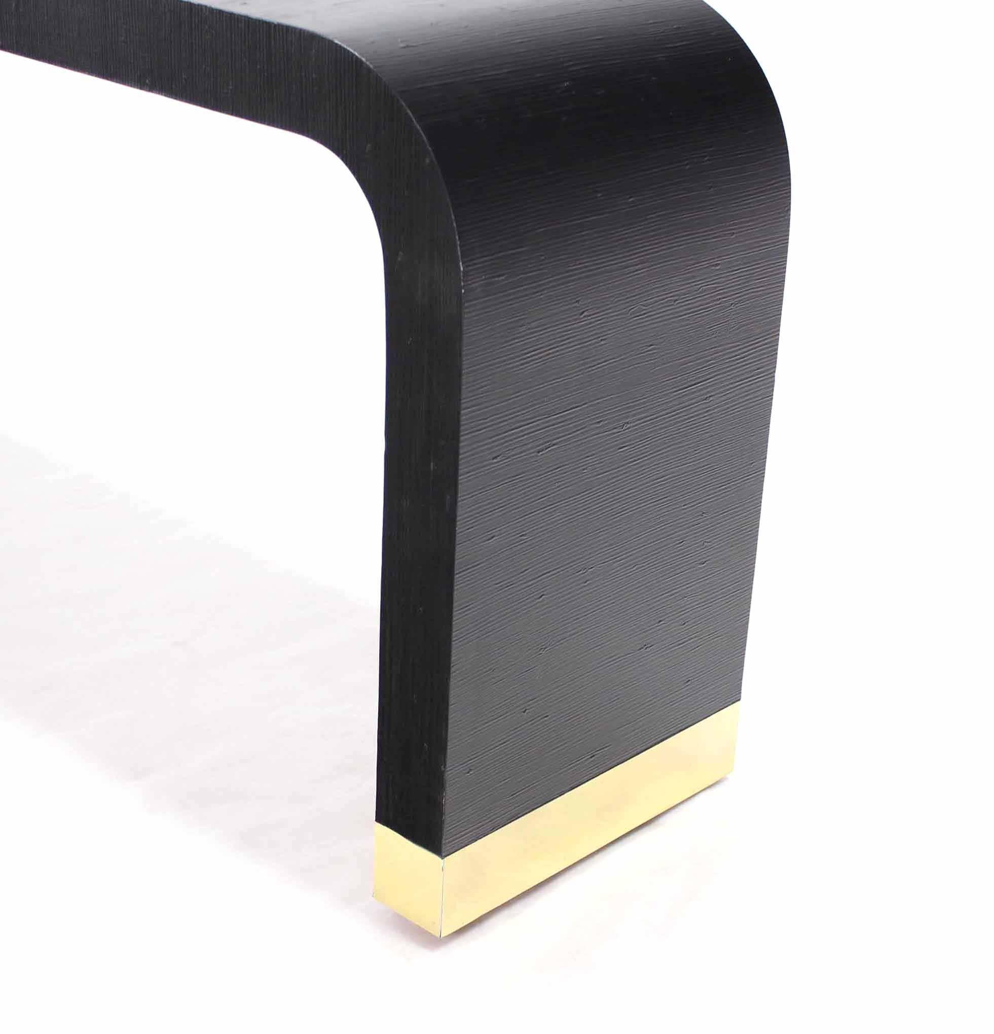 black lacquer sofa table