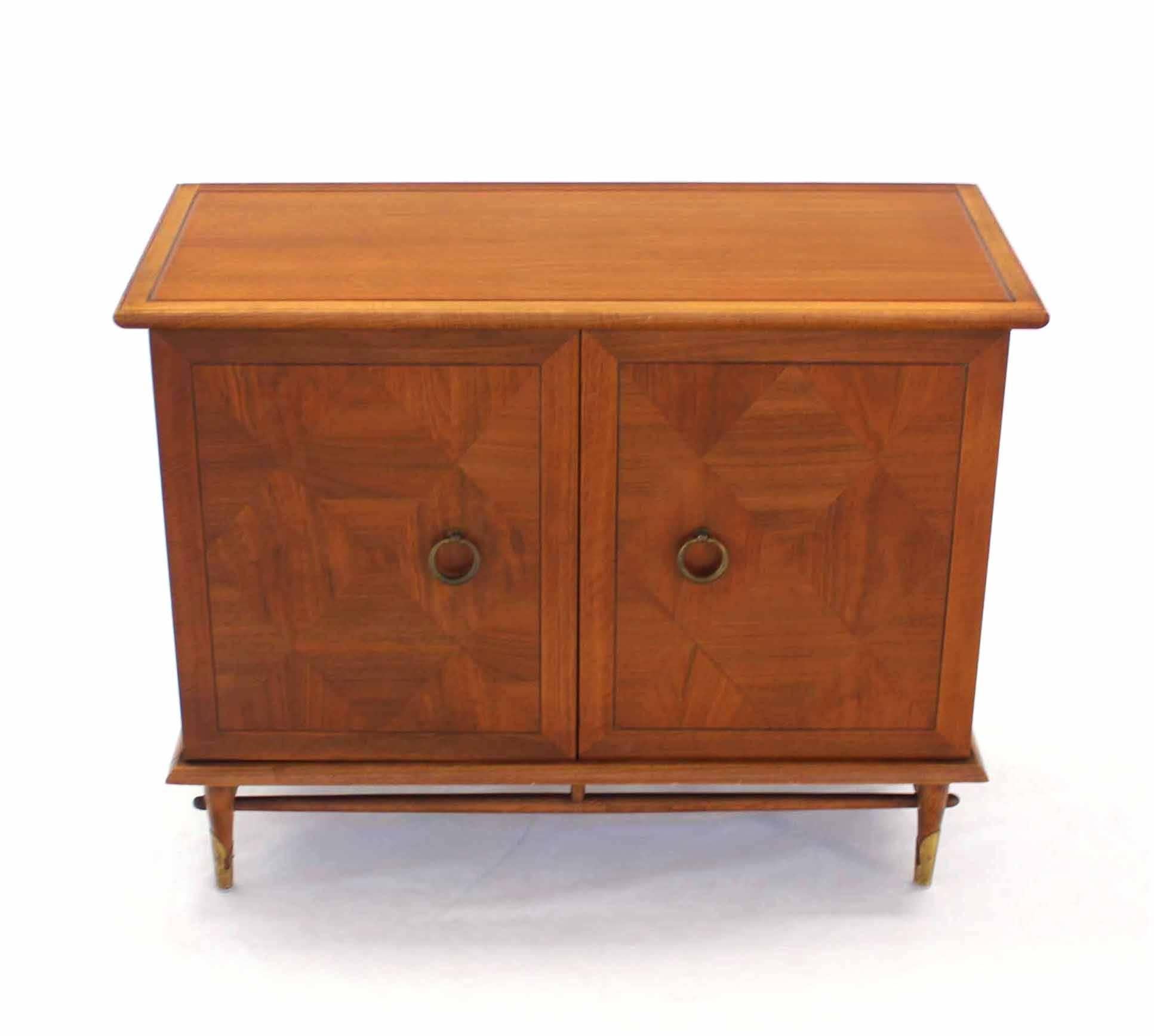 Lacquered Mid Century Modern Cedar Lined Bachelor Chest Dresser