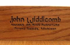 John Widdicomb Servidor rodante con tapa abatible Mesa carrito de servir